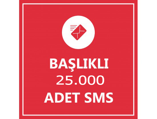 Başlıklı 25,000 SMS 