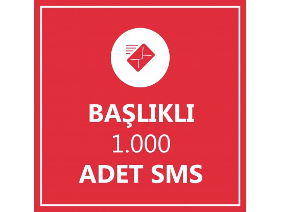 Başlıklı 1,000 SMS 